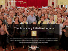 Tablet Screenshot of advocacyinitiative.ie